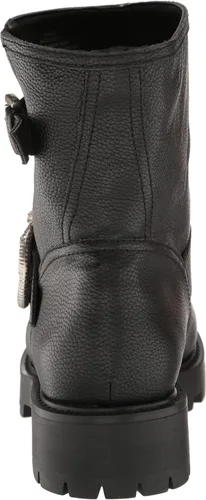 Vista 3 de Karl Lagerfeld Paris Botín Marceau con suela de lengüeta para mujer con botas de combate con detalles de cristal