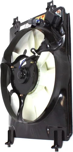 Vista 9 de Evan Fischer Juego de 2 (1) ventilador de condensador A/C para el lado del conductor y del pasajero, y (1) ventilador de radiador compatible