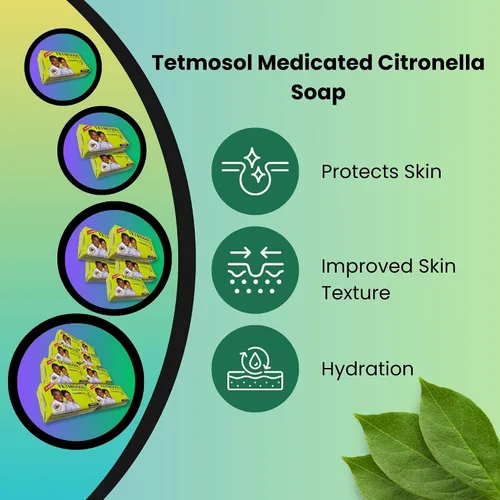 Vista 2 de Jabón de Citronela Medicado Tetmosol 2.65 oz