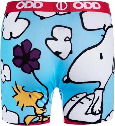 Vista 2 de Odd Sox Charlie Brown Peanuts - Calzoncillos tipo bóxer divertidos para hombre, frescos, cómodos