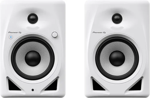 Vista 2 de Pioneer DJ DM-50D-BT-W Par De Altavoces De Monitor Activo De Escritorio De 5 Pulgadas Con Bluetooth - Blanco