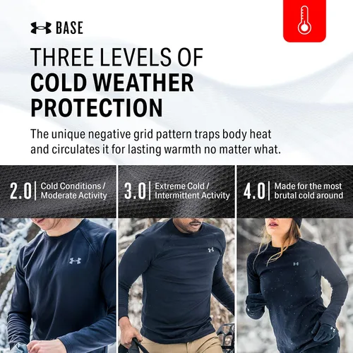 Vista 6 de Under Armour Leggings base para mujer 4.0