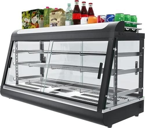 Vista 12 de Whalefall - Calentadores de alimentos de 3 niveles para encimera, 15 pulgadas, calor comercial para alimentos