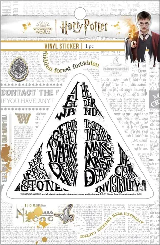 Vista 4 de Paper House Productions Pegatina de vinilo de Harry Potter Reliquias