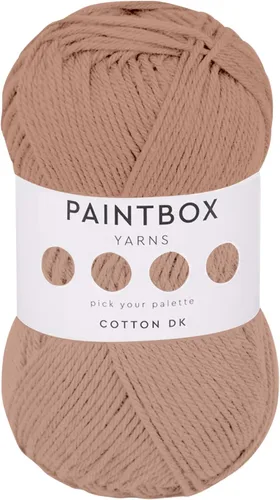 Vista 70 de Paintbox Yarns - Hilo 100% algodón DK, 1.76 onzas, 137 yardas, 410.1 ft #401 Papel blanco