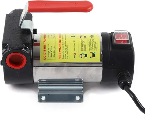 Vista 8 de Bomba de transferencia diésel, bomba de transferencia de combustible autocebante DC 12V para petróleo, diésel, biodiésel, kit de bomba