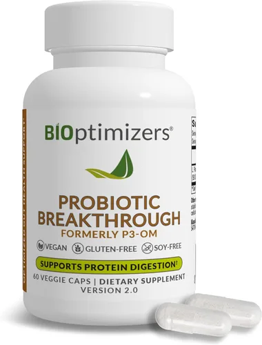 Vista 9 de BIOptimizers Probiotic Breakthrough – Lactobacillus Plantarum OM Probióticos y Prebióticos Suplemento de Salud para el Intestino, Digestivo