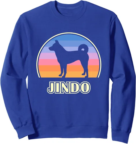 Vista 3 de Jindo Vintage Sunset Dog Sudadera