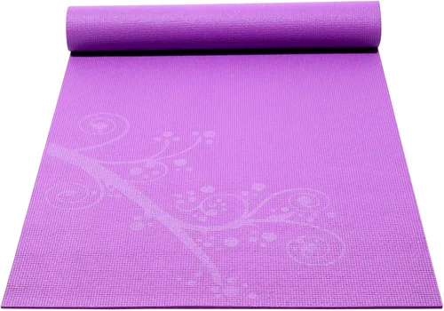 Vista 13 de Sol Living Tapete de yoga de corcho natural, tapete de yoga para estiramiento, pilates, meditación, equipo de gimnasio, antideslizante, portátil