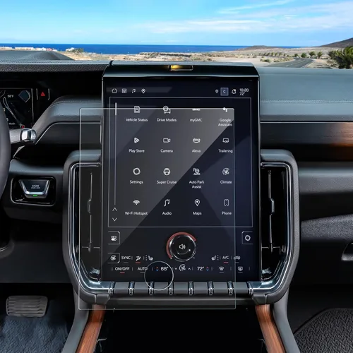Vista 13 de Protector de pantalla Coleya Yukon Denali para 2021 2022 2023 2024 GMC Yukon (Denali/Denali Ultimate) 10.2 pulgadas, accesorios Yukon Denali