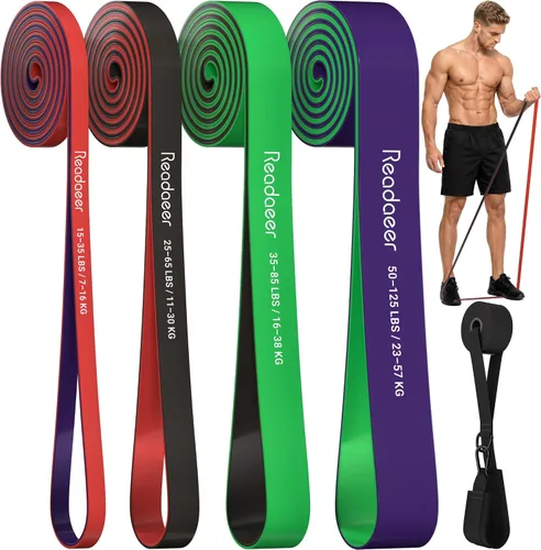 Vista 10 de Pull Up Assistance Bands 5 Resistance Bands for Full-BodyTraining(5-125LBS)