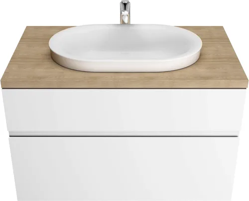 Vista 10 de American Standard 7813001.478 Studio S - Lavabo para encimera de 33 pulgadas, color ceniza