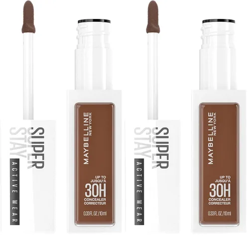 Vista 18 de Maybelline Super Stay - Maquillaje corrector líquido, corrector de cobertura completa, hasta 30 horas de duración, resistente a la transferencia, SS
