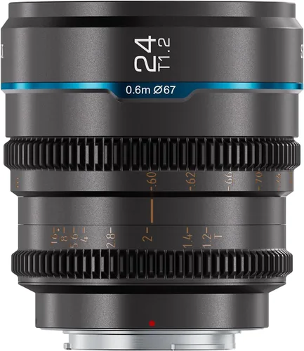 Vista 17 de Sirui Night Walker T1.2 Juego de Lentes Cine, 16mm, 24mm, 35mm, 55mm, 75mm Lentes de Apertura Grande con Enfoque Manual (Montura RF, Negro)