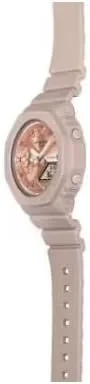 Vista 3 de G-Shock Casio Nuevo Mujeres Oro Rosa Serie 2100 GMAS2100MD-4A, Rosado, Casual