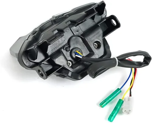 Vista 4 de Luces traseras LED secuenciales integradas con lente ahumada para Yamaha MT-07 2018-2020