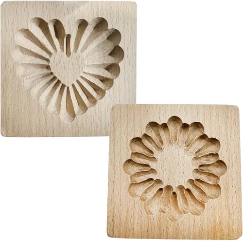 Vista 32 de Molde de Galletas de Madera, Molde de Horneado 3D, Herramienta de Decoración de Gravura para Artesanía, Adecuado para Halloween, Acción de Gracias