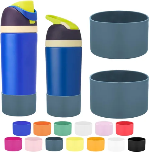 Vista 53 de Mity rain Bota de silicona 2PCS para botella de agua Owala FreeSip Malvavisco tímido