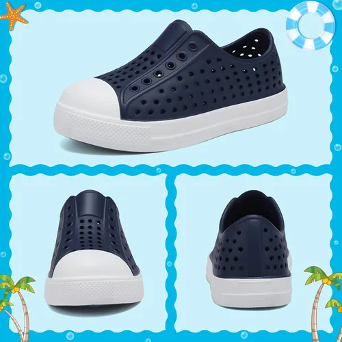 Vista 6 de ziitop Zapatos de agua para niños y niñas, sandalias de bebé, zapatos deportivos para playa, jardín, natación, antideslizantes, transpirables