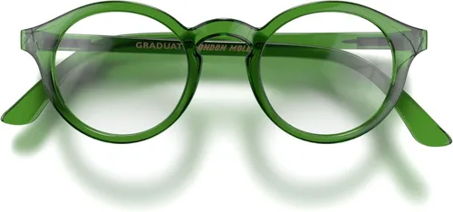 Vista 10 de LONDON MOLE® Graduate reading glasses Cool round panto shaped readers Men’s Women’s Unisex Spring hinges