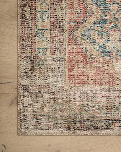 Vista 36 de Loloi Angela Rose Aubrey Collection AUB-02 - Alfombra decorativa de 2 pies 3 pulgadas x 3 pies 9 pulgadas, altura de pelo 0,19 pulgadas, diseño