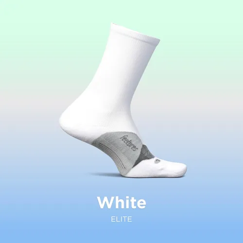 Vista 59 de Feetures Elite Light Cushion Mini Crew Sock - Calcetines deportivos con compresión dirigida