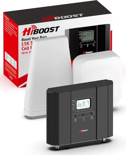 Vista 8 de HiBoost Amplificador de teléfono celular para Verizon, AT&T y T Mobile Cell Signal Booster para cobertura del hogar de hasta 4000 pies cuadrados