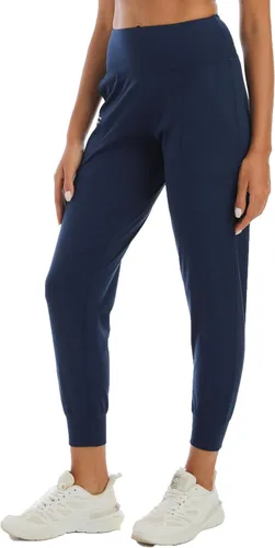 Vista 158 de Kcutteyg - Pantalones deportivos con bolsillos para mujer, diseño suave, ligero y de secado rápido, para entrenamiento, gimnasia, yoga y correr