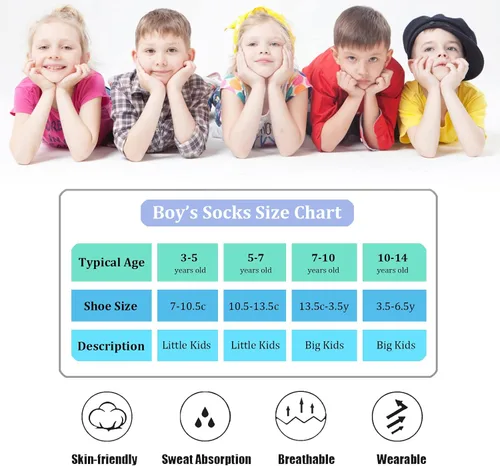 Vista 4 de 12 pares de calcetines de algodón atléticos para niños, calcetines de algodón medio acolchados de corte bajo