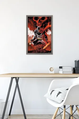 Vista 6 de Trends International DC Comics Batman - Póster de pared de Batman con huesos