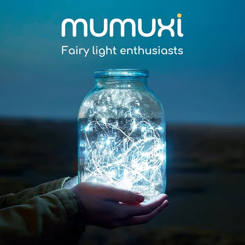 Vista 8 de MUMUXI 20 guirnaldas de luces LED de 7.2 pies