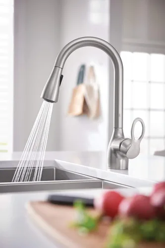 Vista 15 de Moen CA87011SRS Touch-on-Kitchen-Sink-grifos, resistente al punto inoxidable