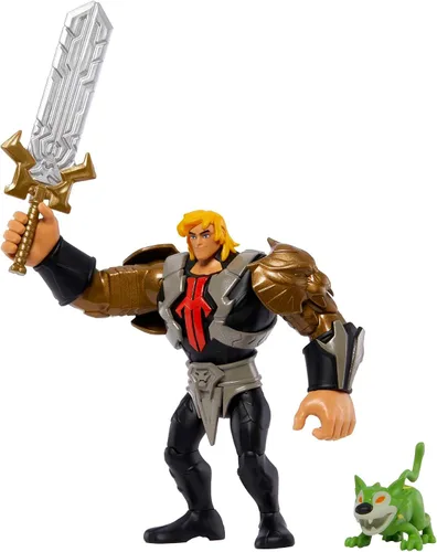 Vista 4 de Figura de acción de He-Man de Masters of the Universe y He-Man Savage Eternia He-man