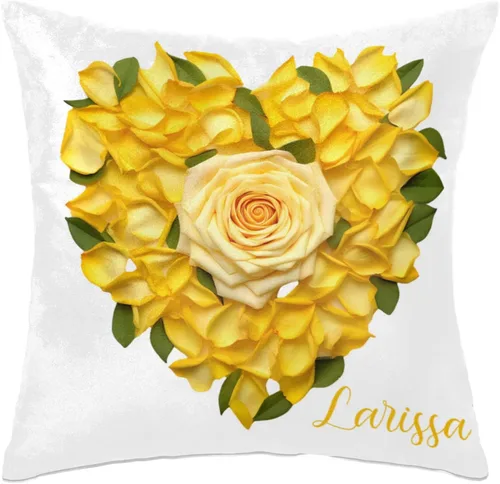 Vista 14 de Funda de almohada personalizada para mamá, funda de almohada cuadrada para el día de la madre, decoración de 16 pulgadas, vegetación