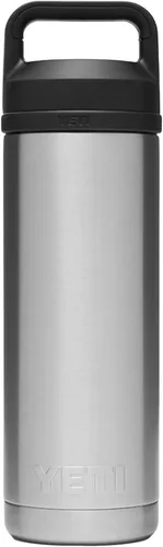 Vista 21 de YETI Rambler Botella de 18 oz, aislada al vacío, de acero inoxidable con tapa Chug, negro