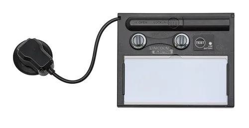 Vista 5 de Lincoln Electric K3419-1 - Casco para soldadura con filtro de oscurecimiento automático, VAR 7-13, capacidad, volumen, policarbonato, 11.12 x 10.25