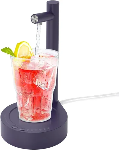 Vista 10 de Dispensador de agua para botella de 5 galones, bomba de agua eléctrica portátil de escritorio con carga USB-C rápida para el hogar, oficina