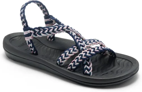 Vista 11 de MEGNYA – Sandalias para mujer, cómodas, planas, con soporte de arco, impermeables, para caminar, senderismo, viajes, bodas, playas y lugares
