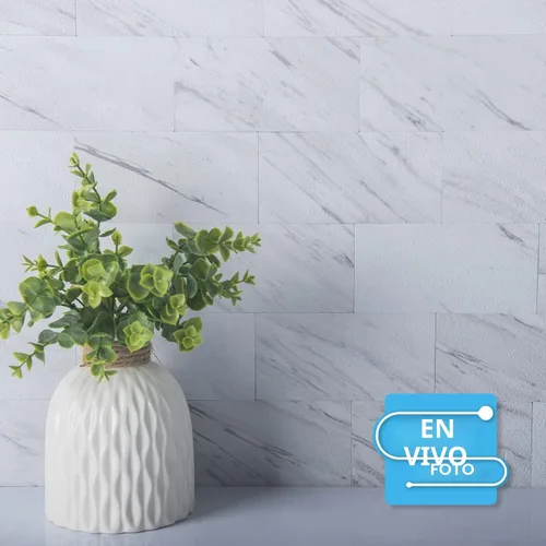 Vista 2 de Art3d Paquete de 102 protectores contra salpicaduras para despegar y pegar Granito blanco
