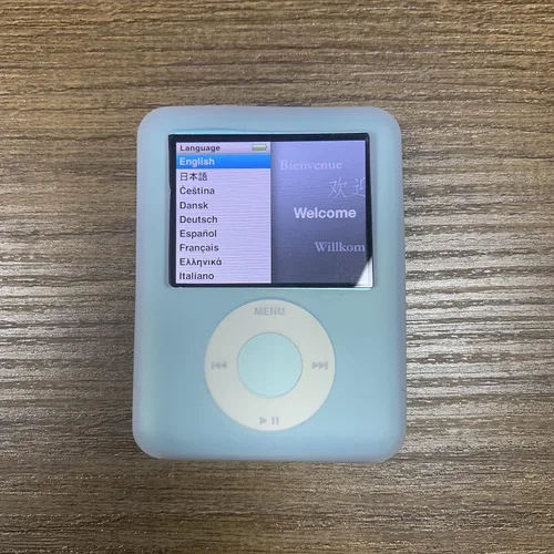 Vista 2 de M-Player compatible con iPod Nano 3rd (4 GB, azul)