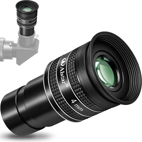 Vista 12 de Ocular telescopio Alstar 0.787 in, ocular planetario 58Degree lente gran
