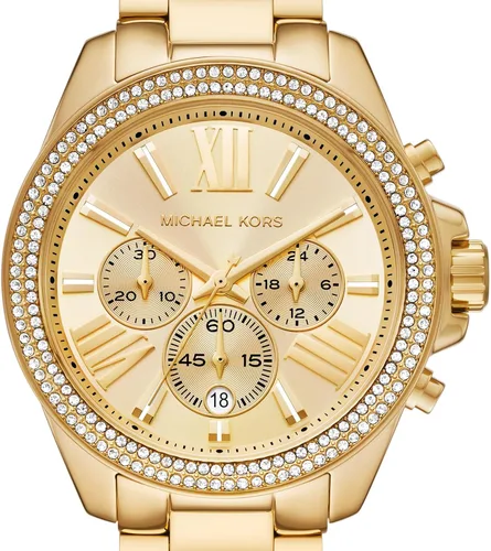 Vista 4 de Michael Kors Whitney - Reloj de acero inoxidable con detalles ostentosos