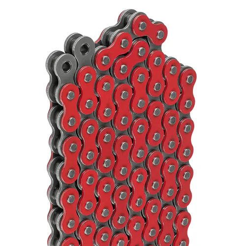 Vista 4 de Caltric Cadena de transmisión compatible con Kawasaki Versys 1000 Klz1000B 2015 2016 2017 2018 rojo