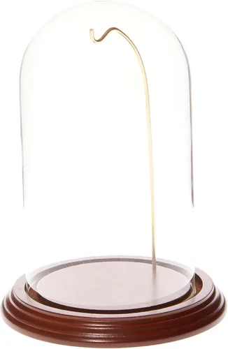Vista 11 de Plymor Cúpula de exhibición de cristal de reloj/adorno de 4 "x 7