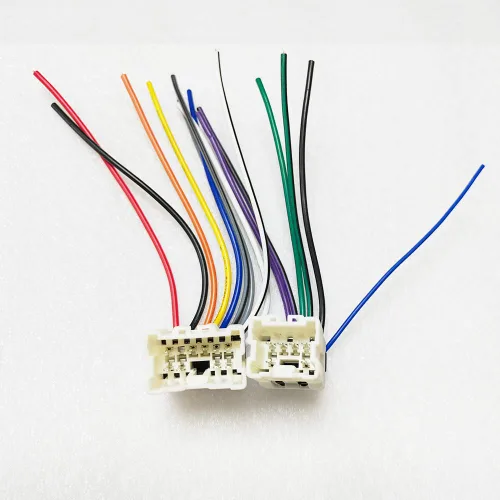 Vista 3 de Para Nissan Frontier Xterra Patrol X-Trail Estéreo de coche de CD DVD Power Arnés de cableado Adaptador de cable Enchufe Telar de plomo