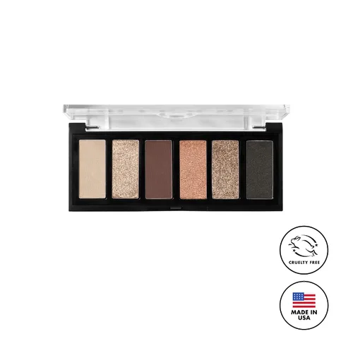 Vista 9 de Milani Mini paleta de sombras de ojos dorada con 6 tonos mate y brillantes, Call Me Old-Fashioned