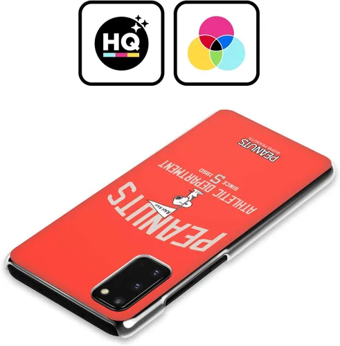 Vista 2 de Head Case Designs Peanuts Snoopy Athletic Department Varsity Sports - Carcasa rígida compatible con Samsung Galaxy S23 Ultra 5G