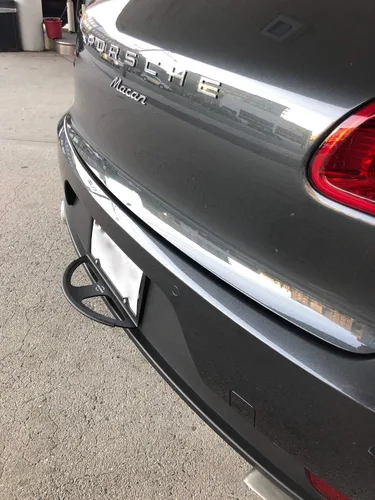 Vista 4 de Defensa para placa 4Bumpers ‘PRIME’, de acero sólido, armazón para protección de placa, Negro