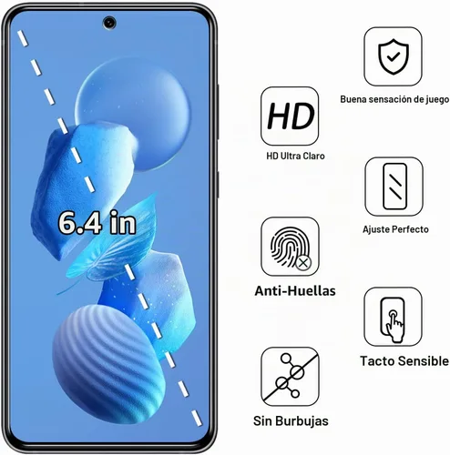 Vista 2 de Paquete de 2 protectores de pantalla de privacidad para Samsung Negro