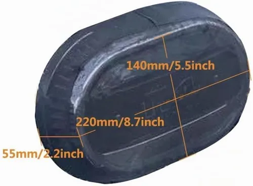 Vista 3 de Cubierta Protectora Impermeable para Filtro de Limpiador de Aire Compatible con Harley Touring Flhr Flhx Dyna Softail 114 Road King